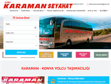 Tablet Screenshot of lukskaramanseyahat.com